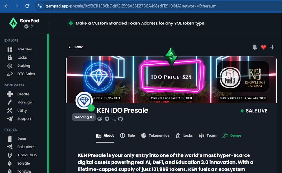 KOHENOOR ($KEN) Crypto Presale on gamepad KOHENOOR ($KEN) Crypto Presale on gamepad