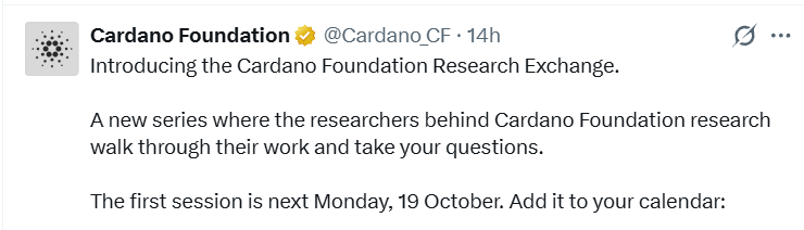 Cardano research exchange Cardano research exchange