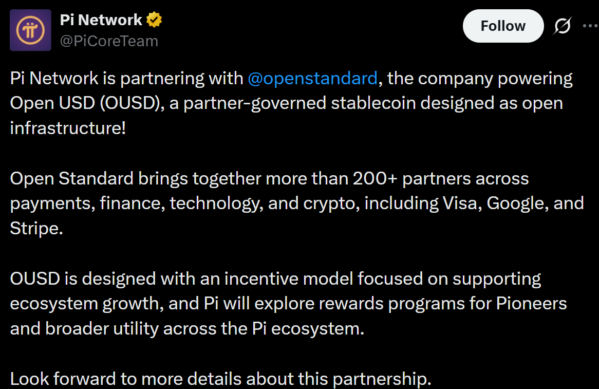 Information by Pi Network on X Information by Pi Network on X