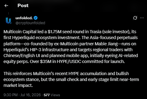 $1.75 Million bet in Trasia $1.75 Million bet in Trasia