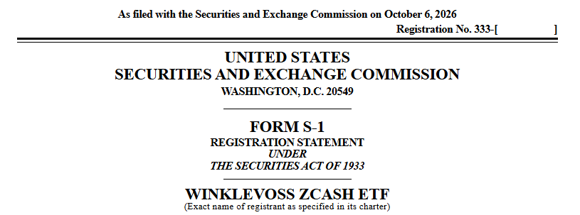 Official SEC report Official SEC report