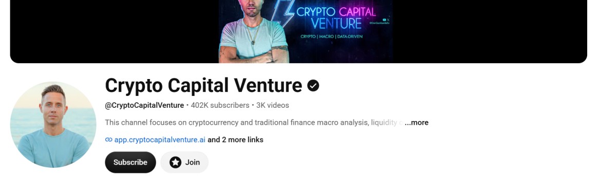  Crypto Capital Venture youtube