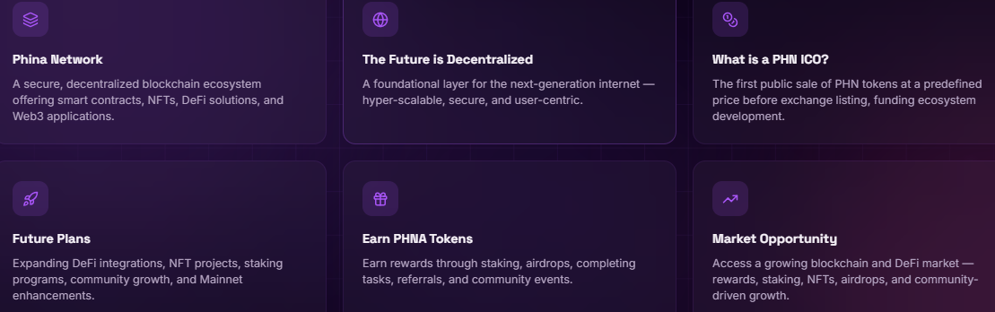 Phina Network Official Website Phina Network Official Website