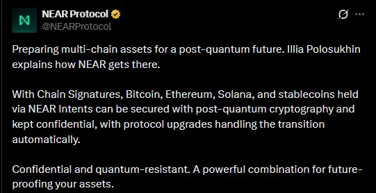 NEAR Protocol News: Quantum Security Update Fails to Lift Price