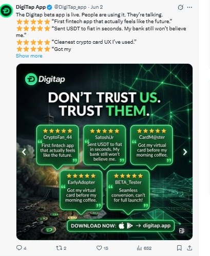 Beta App Digitap Reviews