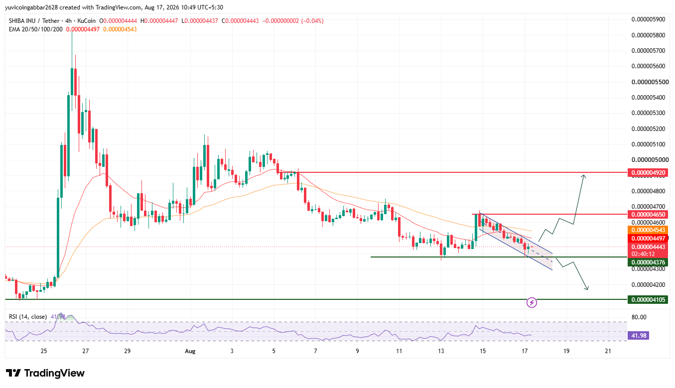 SHIB Price Prediction Chart