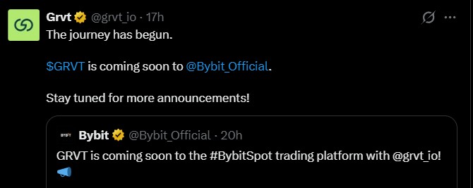 GRVT Listing on Bybit GRVT Listing on Bybit