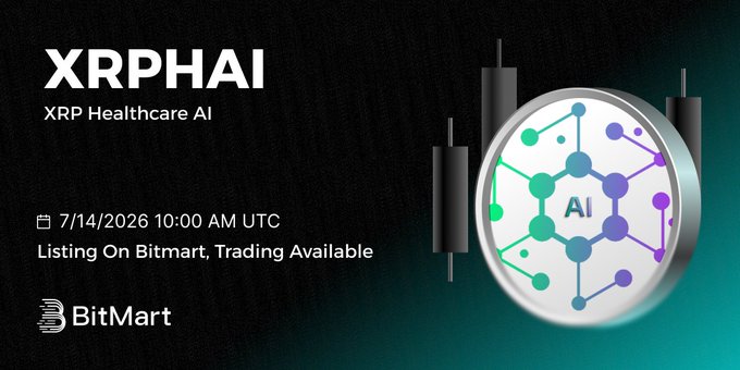 BitMart confirmed XRPHAI listing for July 14