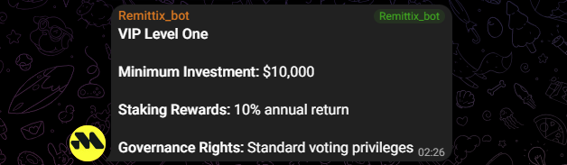 Remittix Earn Metrics