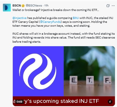 The Upcoming Staked INJ ETF Mean for Investors The Upcoming Staked INJ ETF Mean for Investors