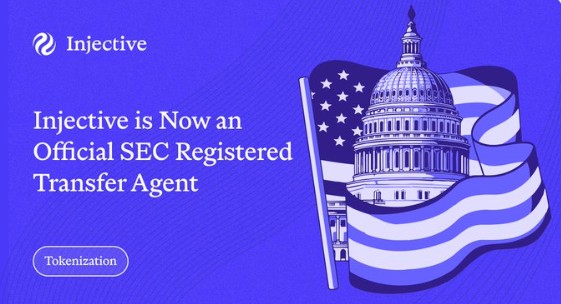 Injective Becomes an SEC-Registered Transfer Agent