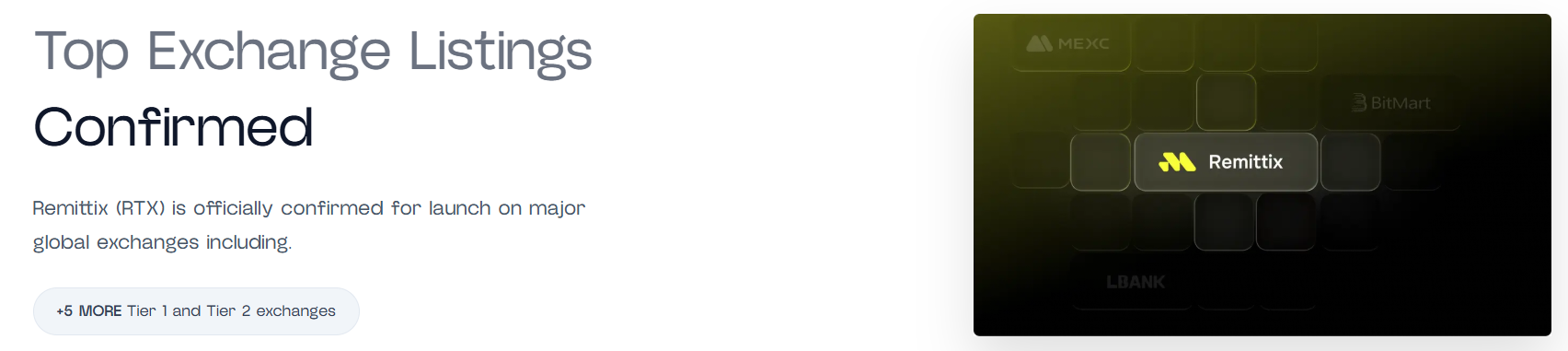 Remittix MEXC Listing