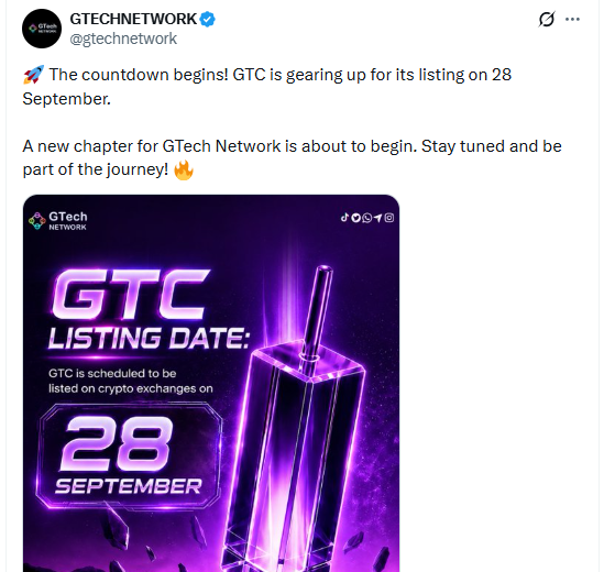 gtech network listing date gtech network listing date