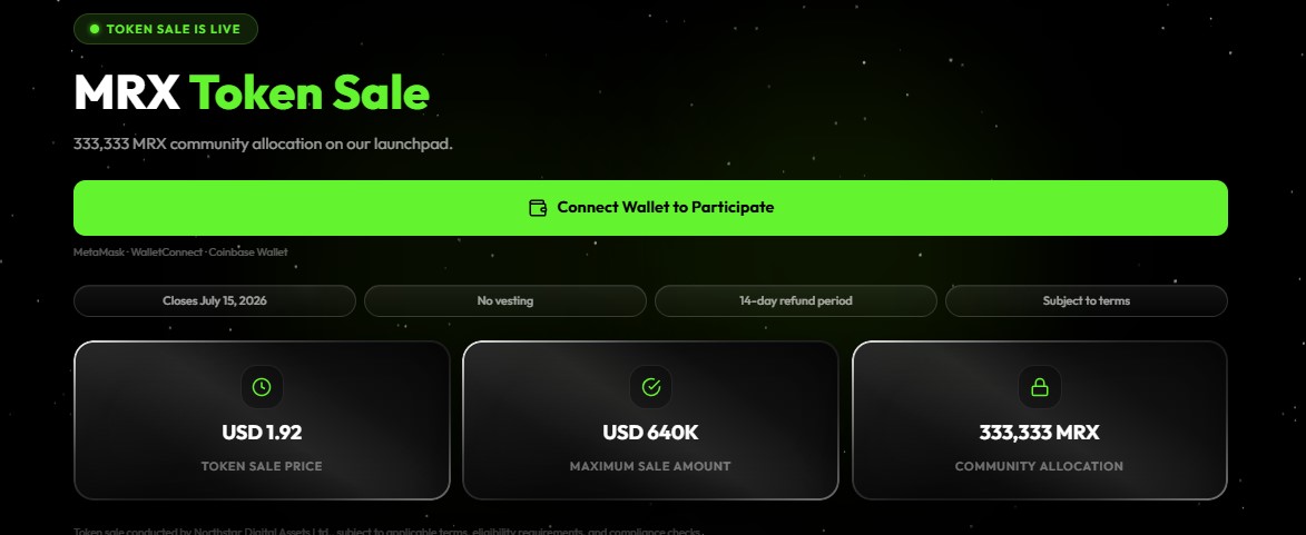 Mirex Network presale live Mirex Network presale live