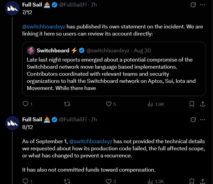 How the Switchboard Oracle Vulnerability Led to the Full Sail Hack