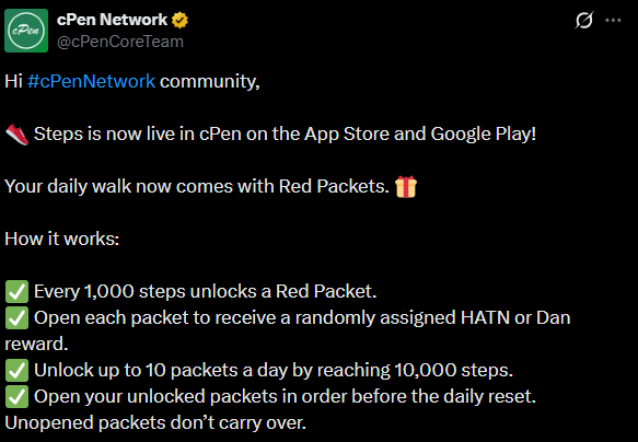 cPen network news official X post cPen network news official X post