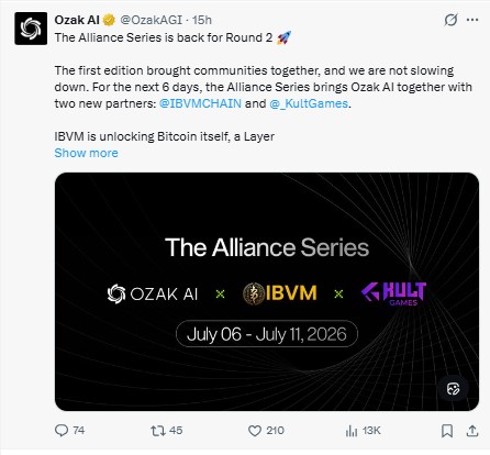 Ozak AI Alliance Series Ozak AI Alliance Series