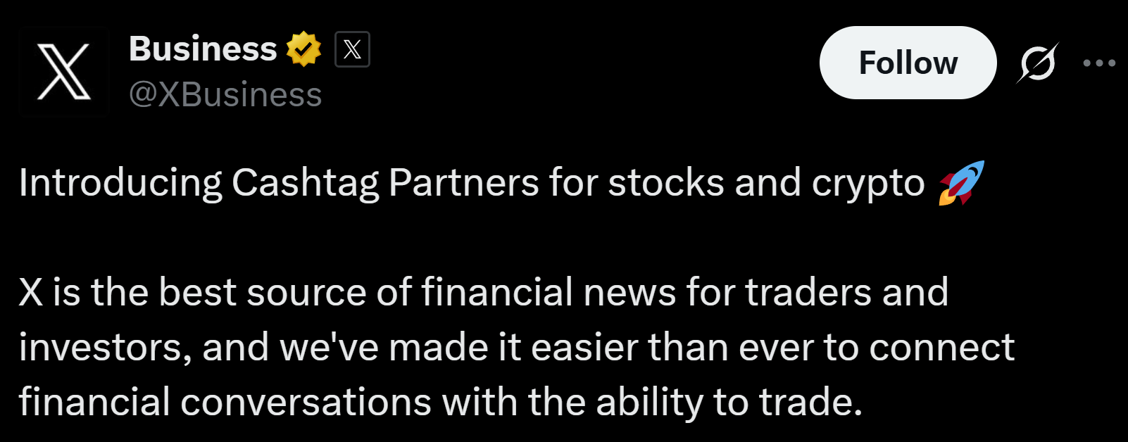 XBusiness Announcement XBusiness Announcement