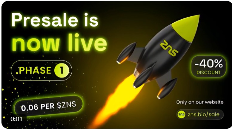 ZNS Ecosystem ($ZNS) Crypto Presale ZNS Ecosystem ($ZNS) Crypto Presale