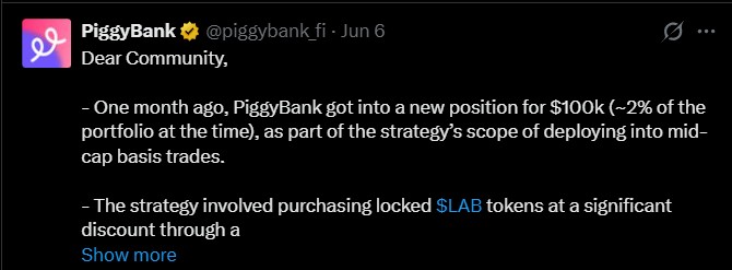 Piggybank Crypto Update Piggybank Crypto Update