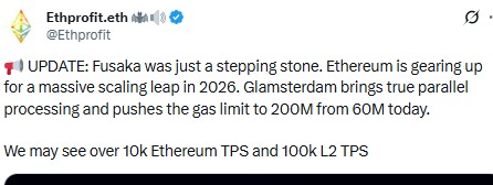 Ethereum 2026 upgrades 