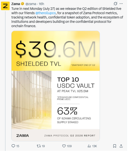 ZAMA Latest Update ZAMA Latest Update