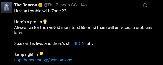 Beacon Airdrop Season 1 Update