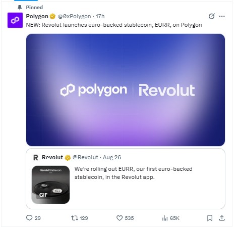 The Revolut euro stablecoin announcement