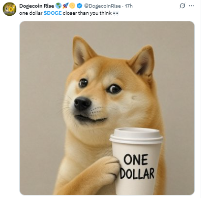 Dogecoin News one dollar Dogecoin News one dollar