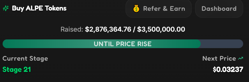 Data on official website 