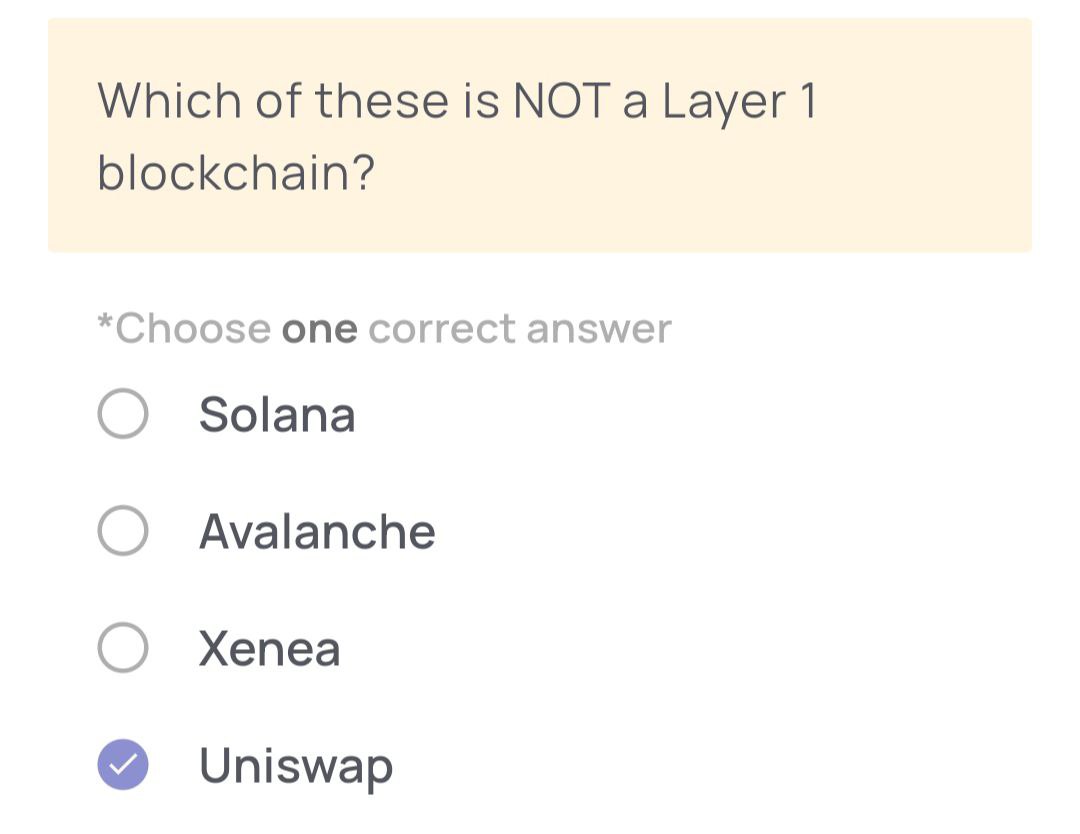 Xenea Wallet Daily Quiz Answers 11 March 2025