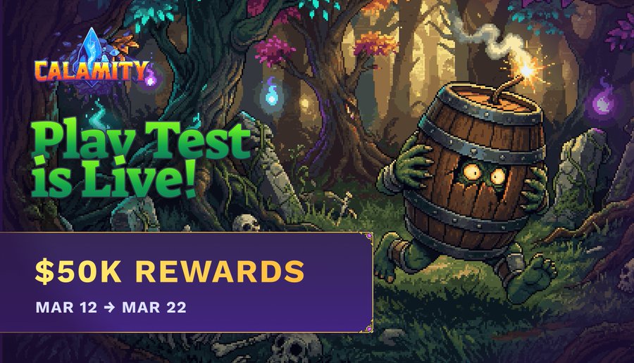 Calamity March 2026 Playtest is turning into one of the more interesting Web3 gaming airdrops this m