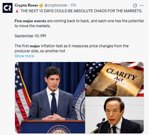 September Fed rate decision and five market catalysts 
