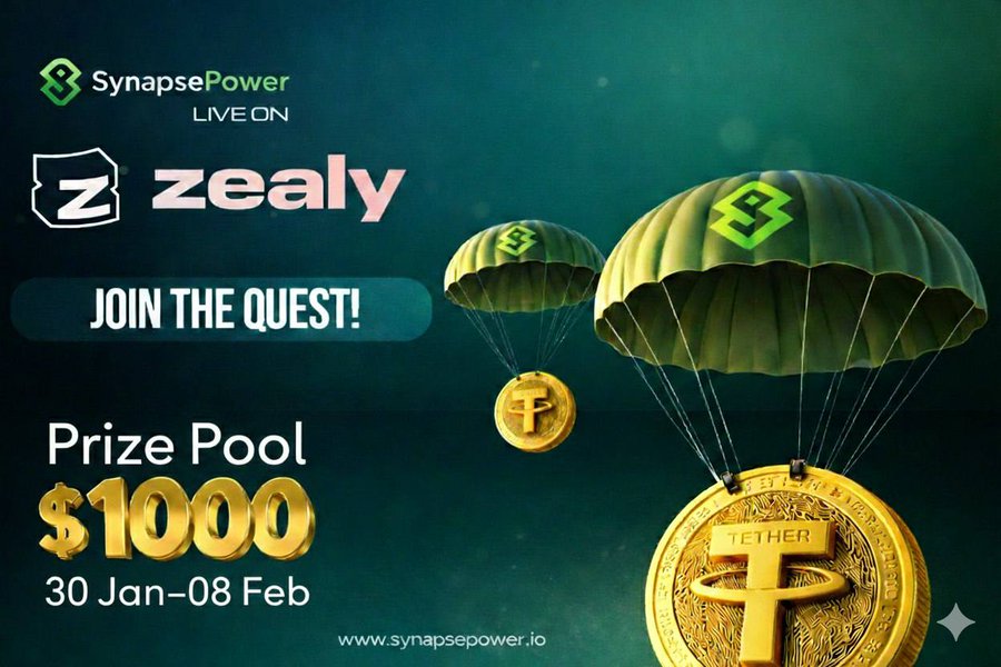 Synapse Power — Zealy Airdrop With Real USDT Rewards