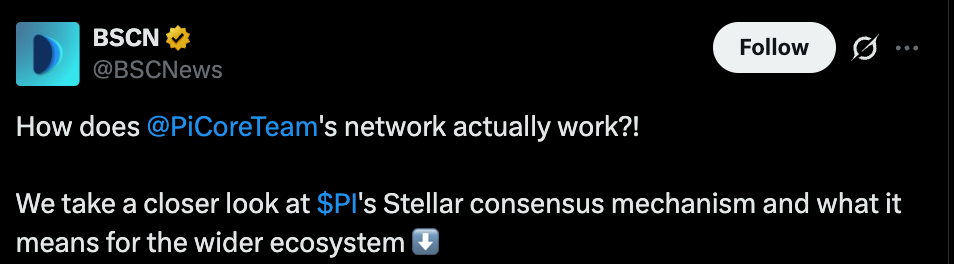BSCN official Tweet
