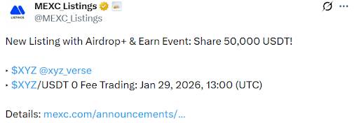 MEXC Listings MEXC Listings