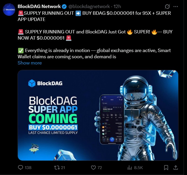 BlockDAG Listing date and Price Update BlockDAG Listing date and Price Update