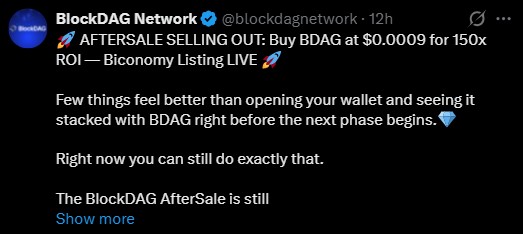 BDAG listing Biconomy