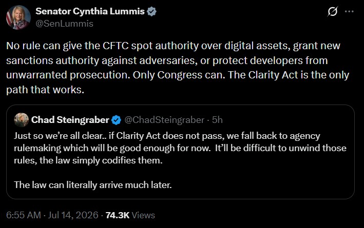 The Clarity Act News Today The Clarity Act News Today