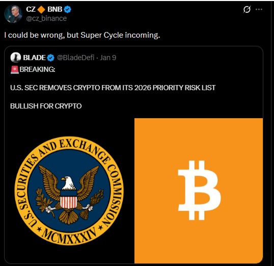 Changpeng Zhao (CZ) Changpeng Zhao (CZ)