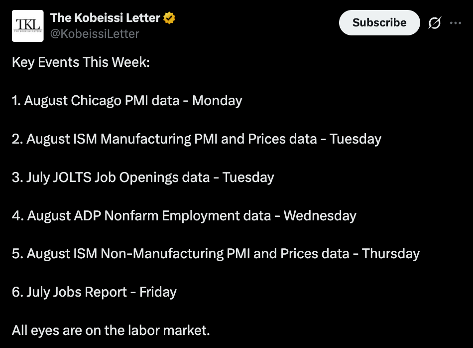 Key Events Of this Week Key Events Of this Week