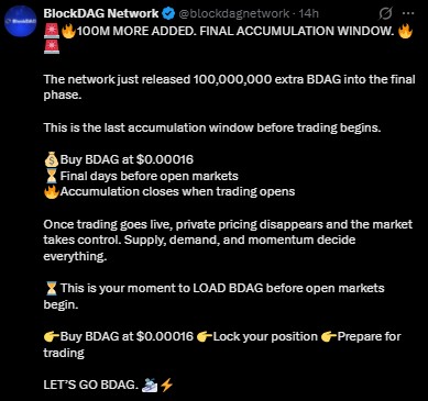 BlockDAG Launch Date BlockDAG Launch Date