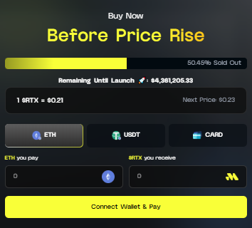 Remittix Presale Dashboard