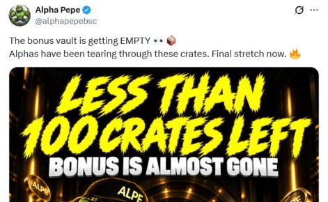 100 crates remain 100 crates remain