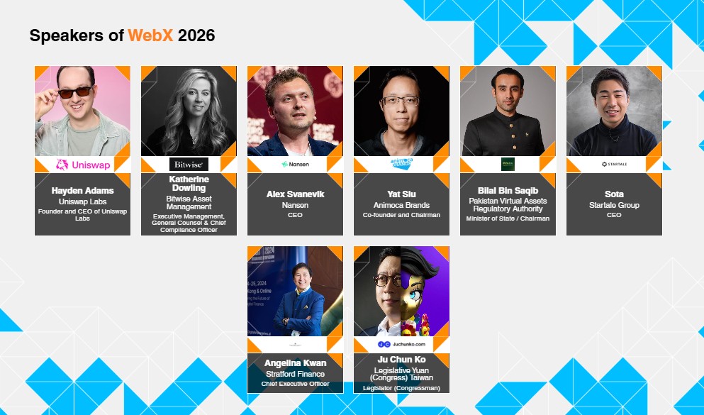 WebX 2026 Speakers List: Top Web3 Leaders, Founders & Regulators
