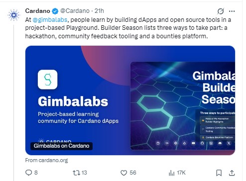 per the Gimbalabs Builder Season post per the Gimbalabs Builder Season post