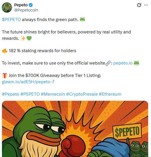 pepeto presale giveaway