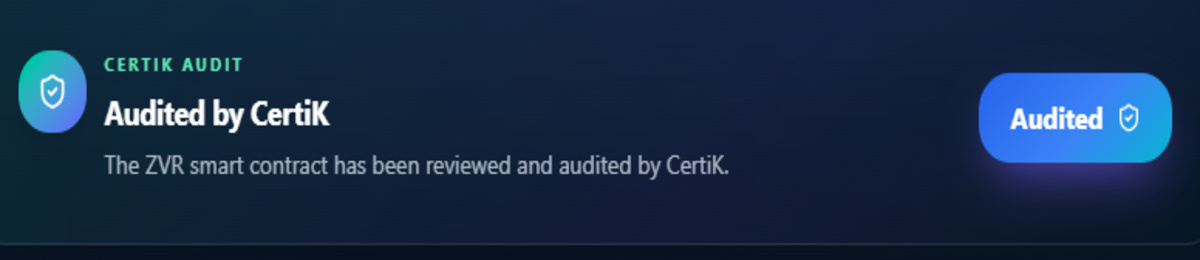 Official website Certik audit details screenshot