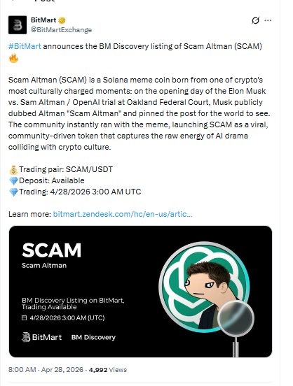 BitMart BM Discovery