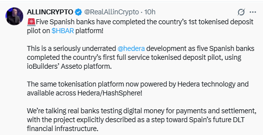 Hedera Tokenized Deposit Pilot News Hedera Tokenized Deposit Pilot News